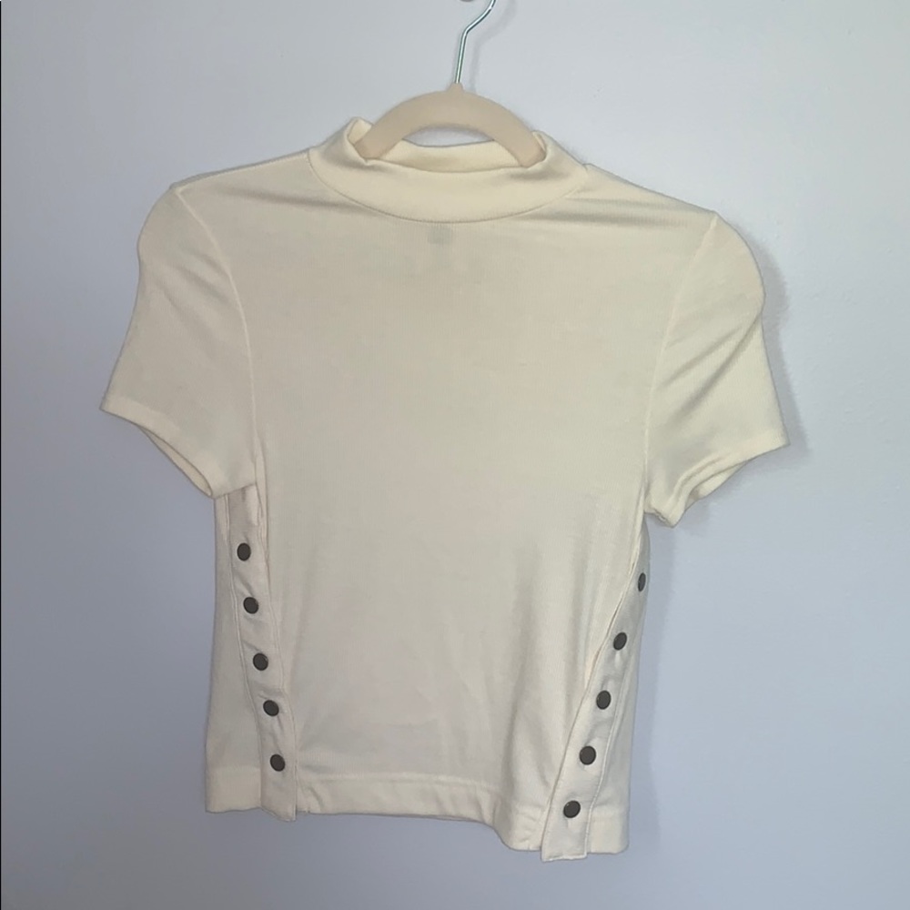 Nordstrom Top with button accents